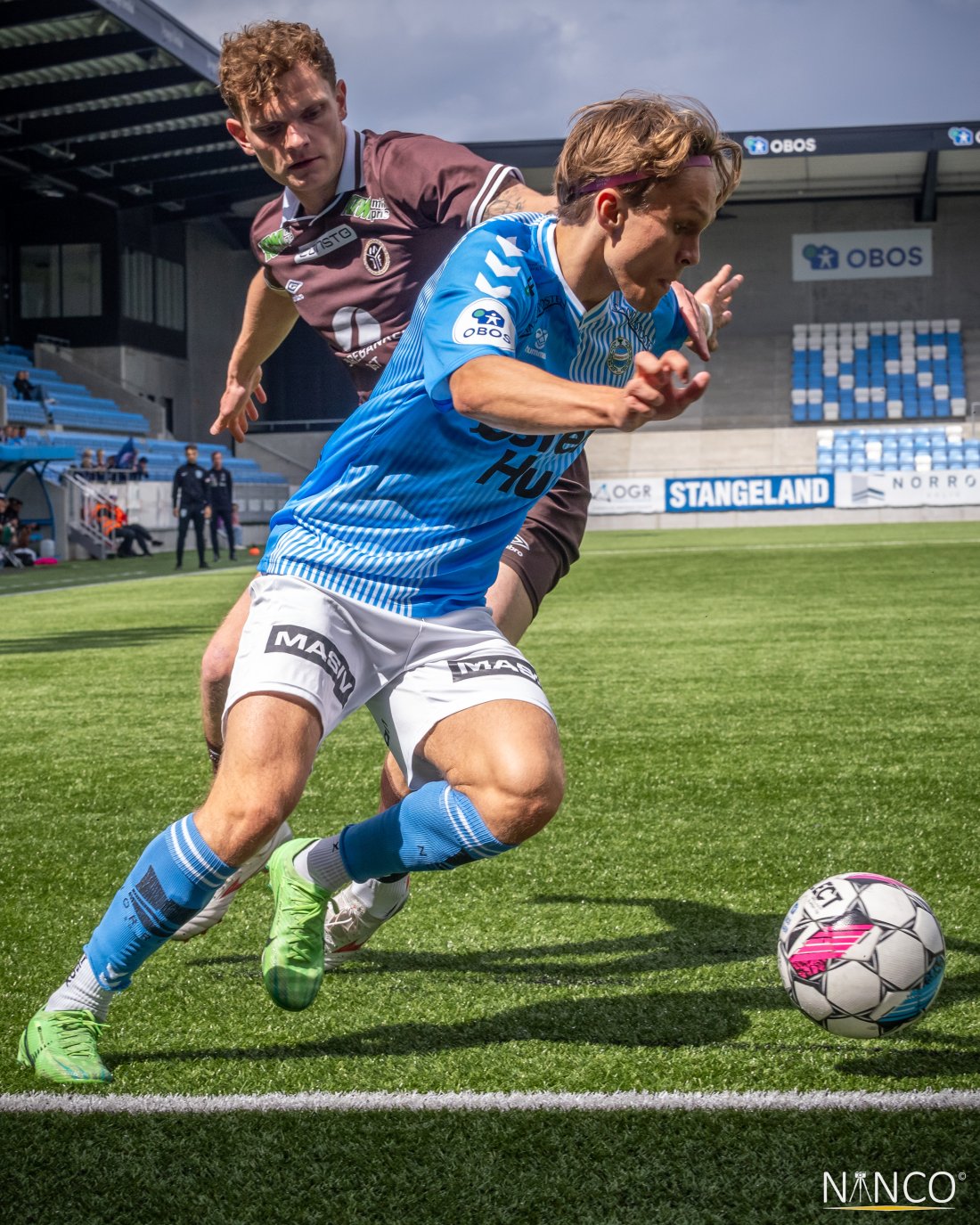 Endre Osenbroch i aksjon. (Foto: Nanco Hoogstad)